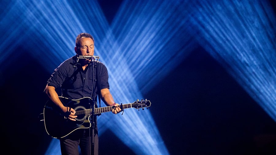 Nicknamed "The Boss" and "America's dad," Springsteen, 72, has been with Sony's Columbia Records for his entire 50-year career, selling more than 150 million records. Credit: AFP File Photo