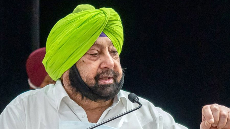 Former Punjab chief minister Amarinder Singh. Credit: PTI Photo