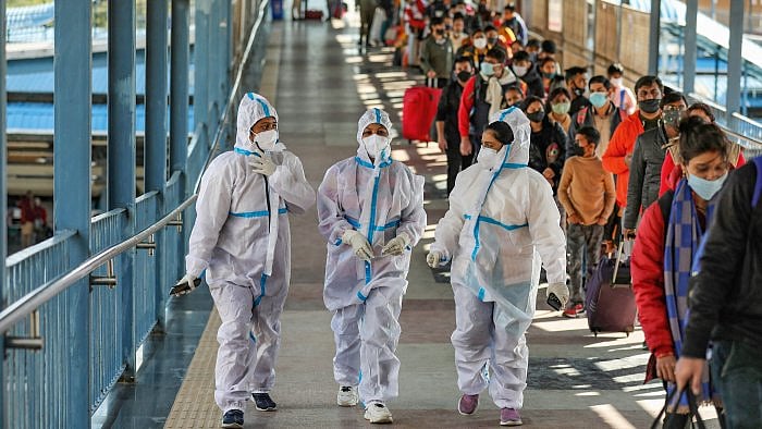 These three passengers arrived in the state in the 101st flight under the government's Vande Bharat Mission from London's Heathrow Airport, the Goa airport authorities said. Credit: PTI File Photo