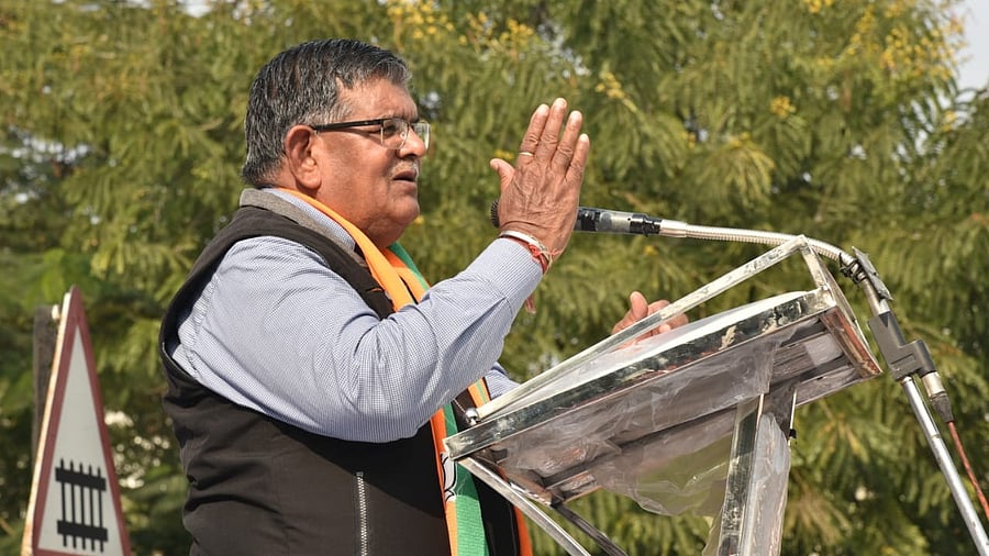 Rajasthan BJP president Satish Poonia. Credit: DH File Photo