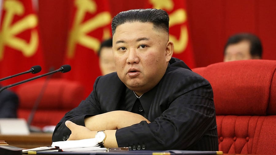 North Korean leader Kim Jong Un. Credit: AFP File Photo/KCNA via KNS