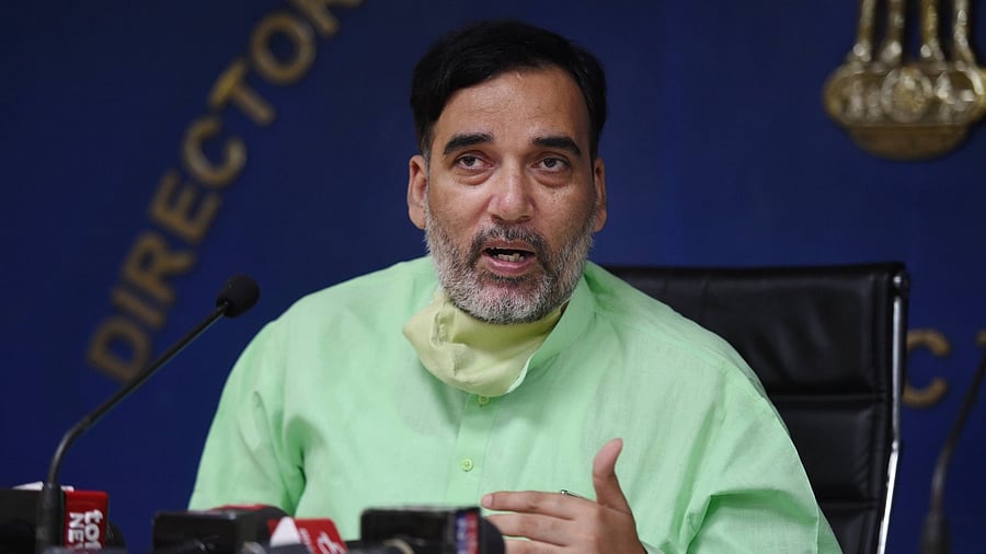 Delhi Environment Minister Gopal Rai. Credit: PTI File Photo