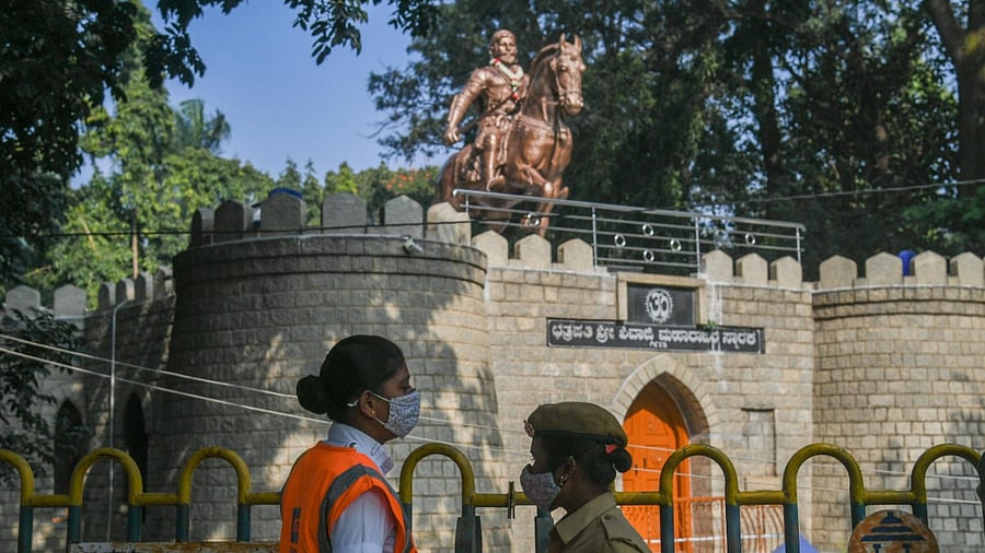 The city police have appealed to the general public to maintain peace. Credit: DH Photo