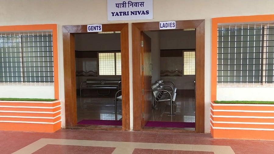 The Yatri Nivas at Subramanya Road Railway Station. Credit: DH Photo