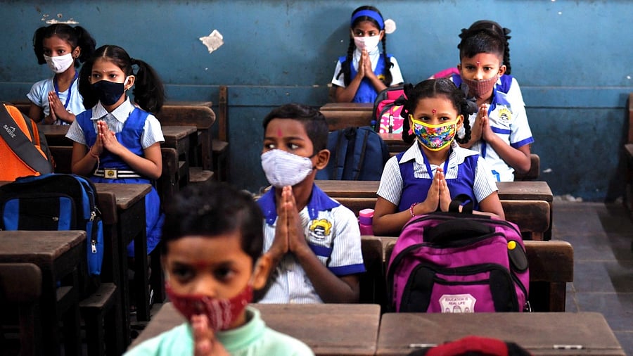 Few educational institutions are seeing Covid positive cases among students but they have not become hotspots for spreading the infection. Credit: PTI Photo