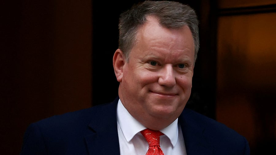 Former Brexit negotiator David Frost. Credit: AFP Photo