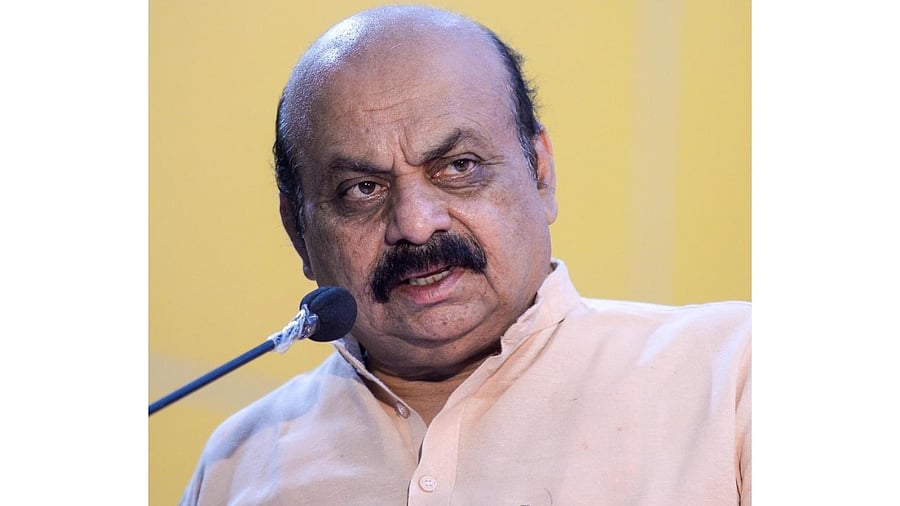 Karnataka CM Basavaraj Bommai. Credit: DH Photo