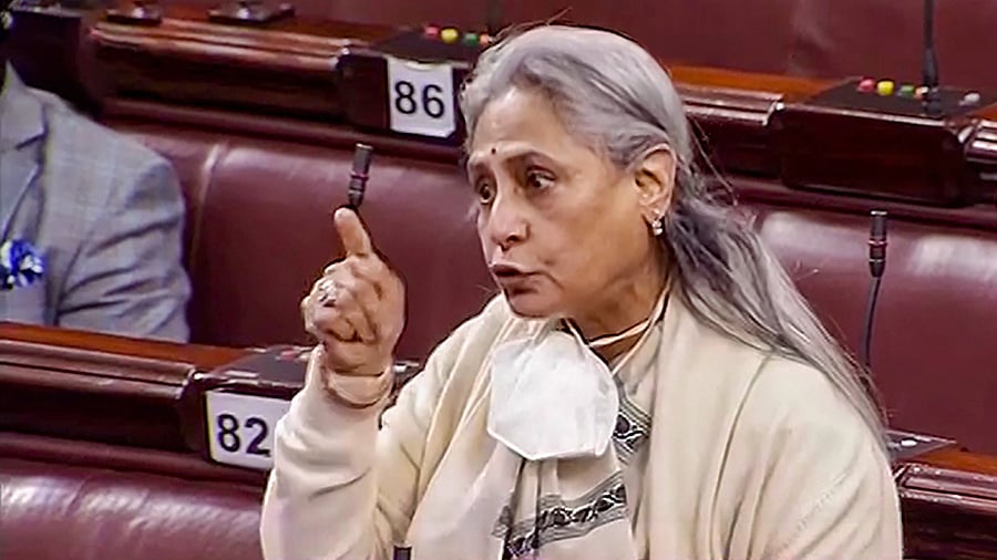 Samajwadi Party MP Jaya Bachchan. Credit: PTI Photo