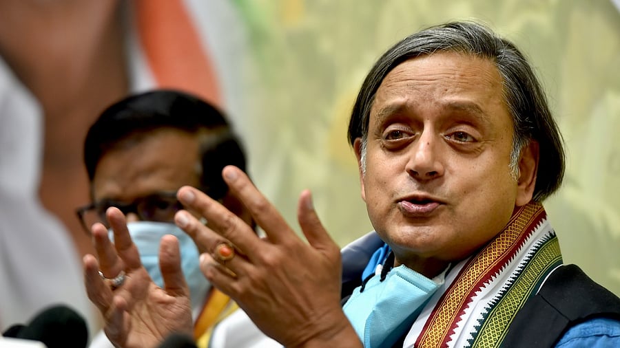 Shashi Tharoor. Credit: PTI Photo