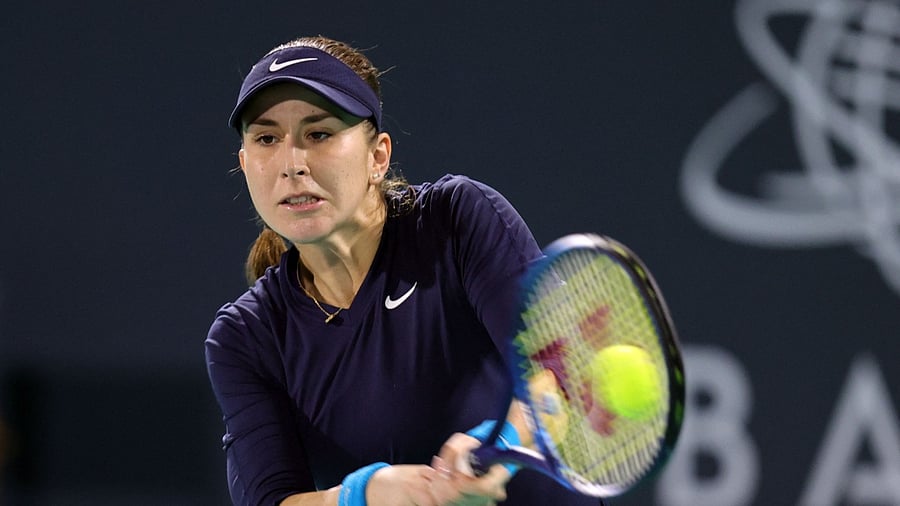 Olympic tennis champion Belinda Bencic. Credit: Reuters Photo