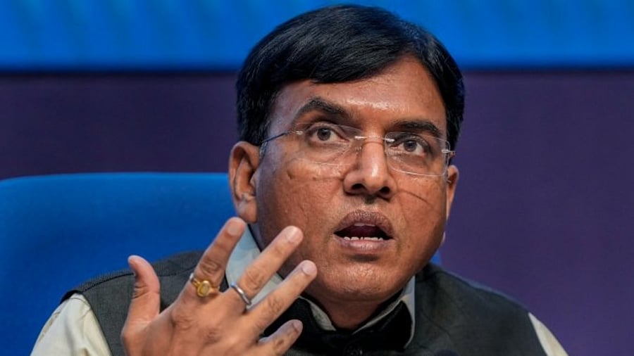 Health and Family Welfare Minister Mansukh Mandaviya. Credit: PTI Photo 