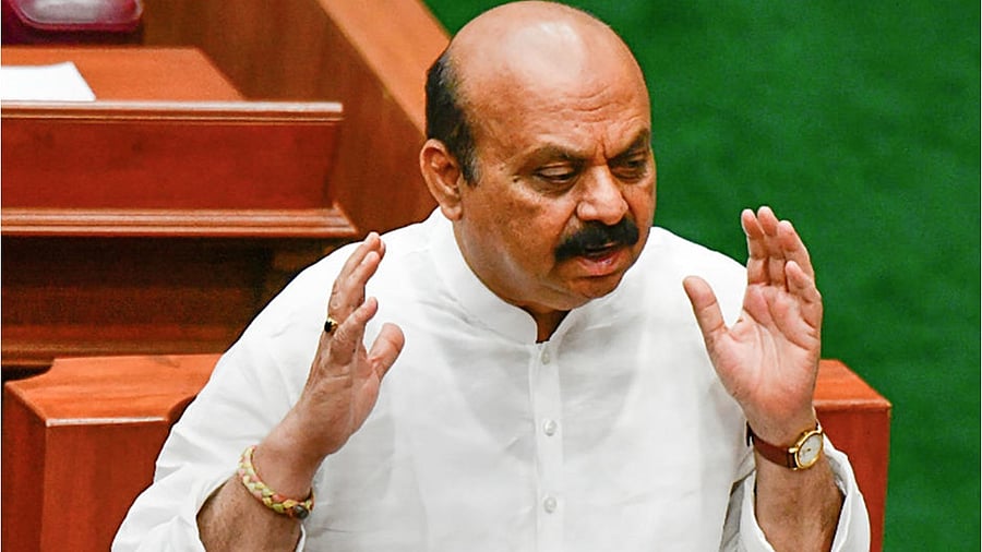 Karnataka Chief Minister Basavaraj Bommai. Credit: PTI Photo