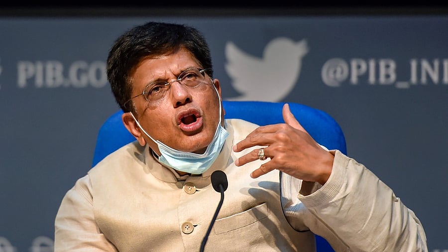 Piyush Goyal. Credit: PTI Photo