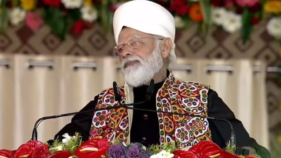 Prime Minister Narendra Modi. Credit: Twitter Screengrab/PMOIndia