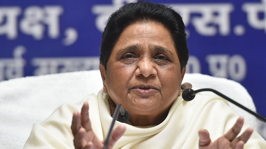 Bahujan Samaj Party (BSP) chief Mayawati. Credit: PTI Photo