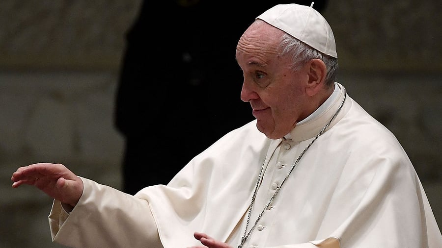 Pope Francis. Credit: AFP Photo