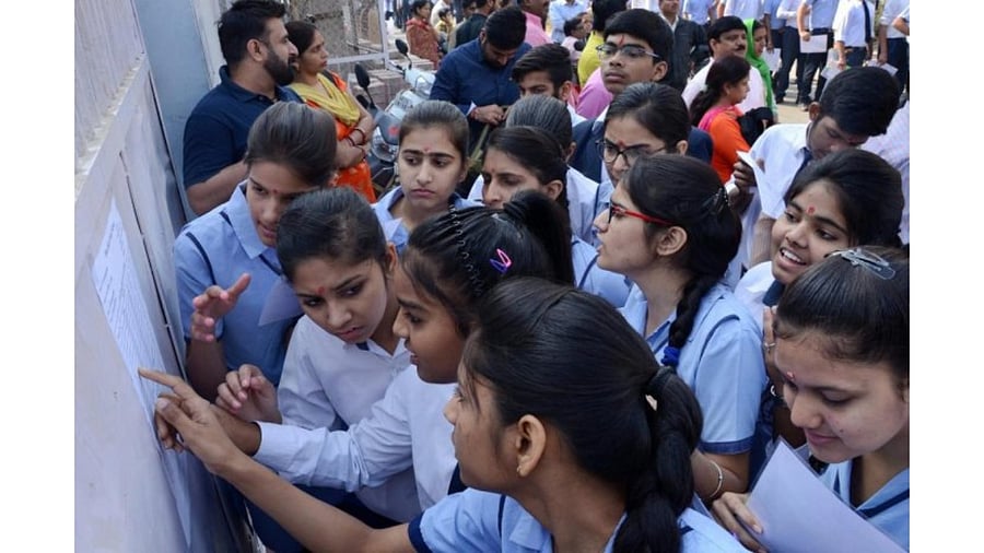 The annual intermediate examinations could not be conducted in March-April this year due to Covid-19 situation and all the students of first year were promoted to second year. Credit: PTI File Photo