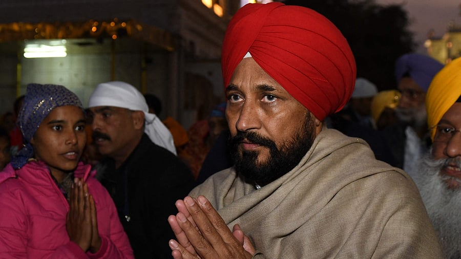 Punjab Chief Minister Charanjit Channi. Credit: AFP Photo