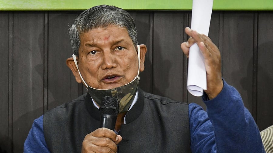 Uttarakhand Congress leader Harish Rawat. Credit: PTI Photo