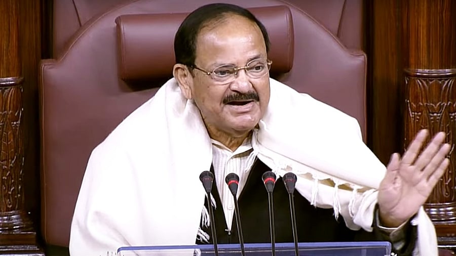 Rajya Sabha Chairman M Venkaiah Naidu. Credit: IANS File Photo