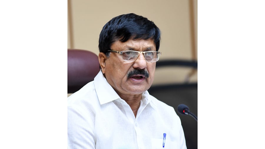 Home Minister Araga Jnanendra. Credit: DH Photo