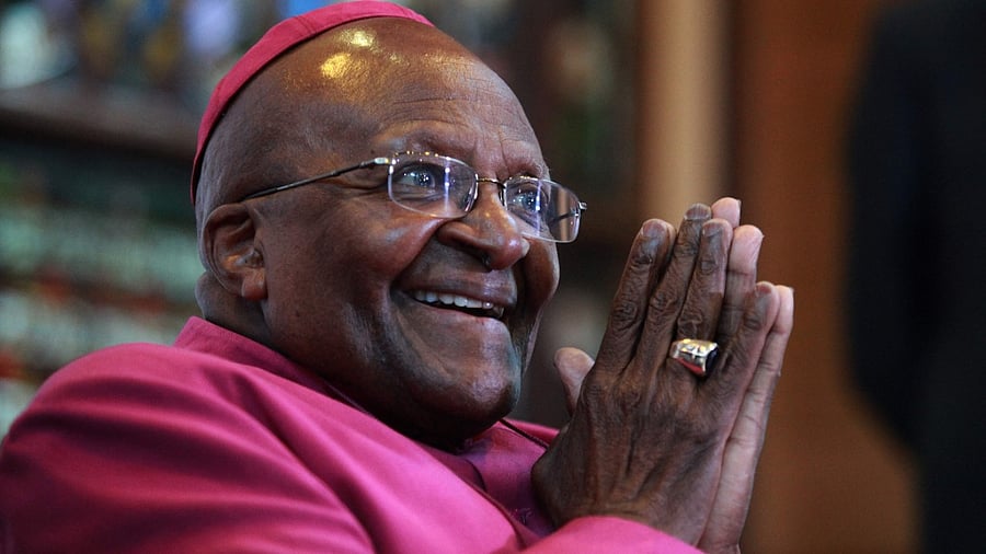 South African anti-apartheid icon Desmond Tutu, described as the country's moral compass, died on December 26, 2021, aged 90, President Cyril Ramaphosa said. Credit: AFP File Photo