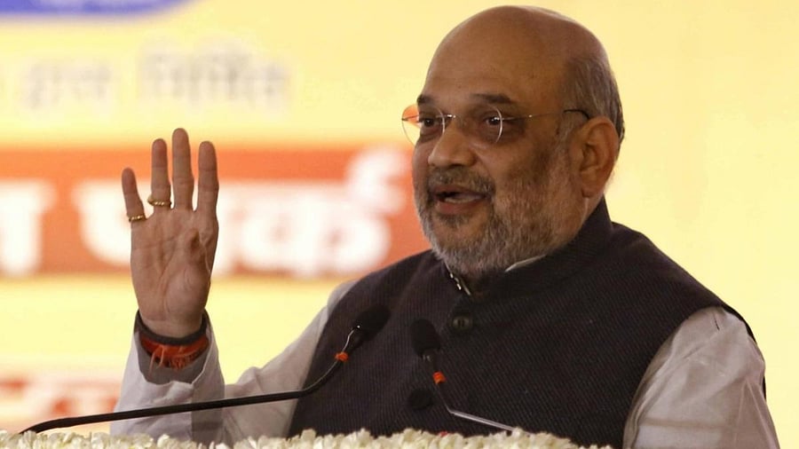 Union Home Minister Amit Shah. Credit: IANS Photo