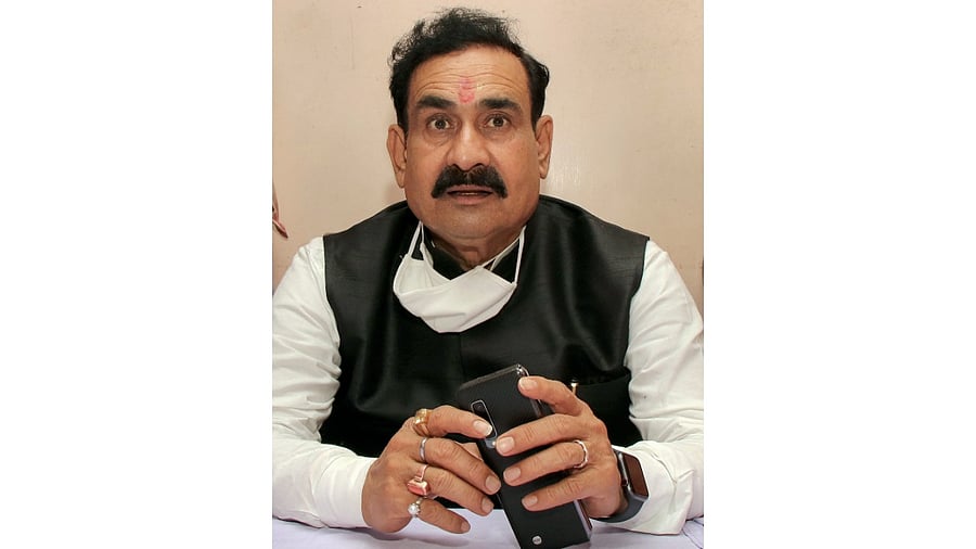 MP Home Minister Narottam Mishra made the announcement, receiving flak from the Congress. Credit: PTI File Photo