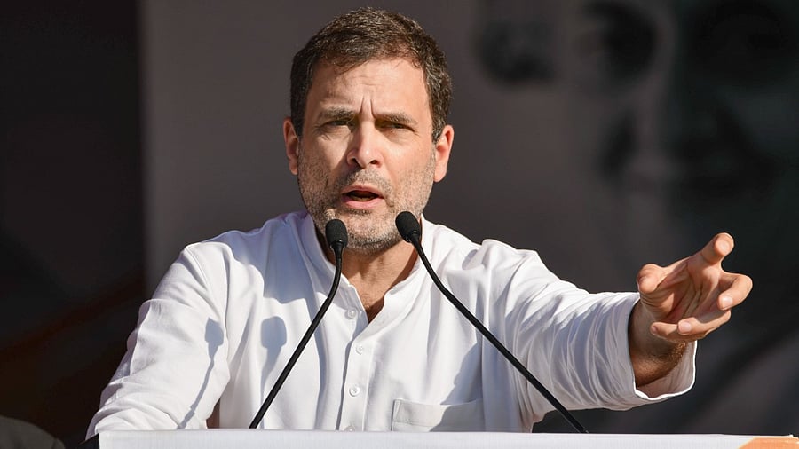 Congress MP Rahul Gandhi. Credit: PTI File Photo