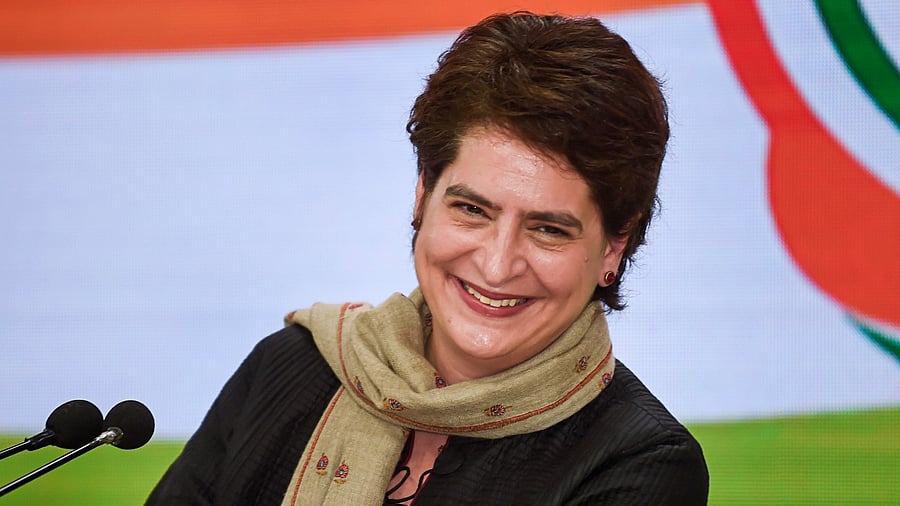 Congress General Secretary Priyanka Gandhi. Credit: PTI File Photo