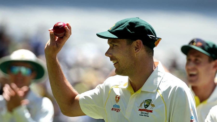 Test debutant Scott Boland. Credit: AFP Photo