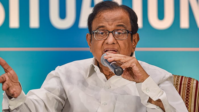 Former finance minister P Chidambaram. Credit: PTI Photo