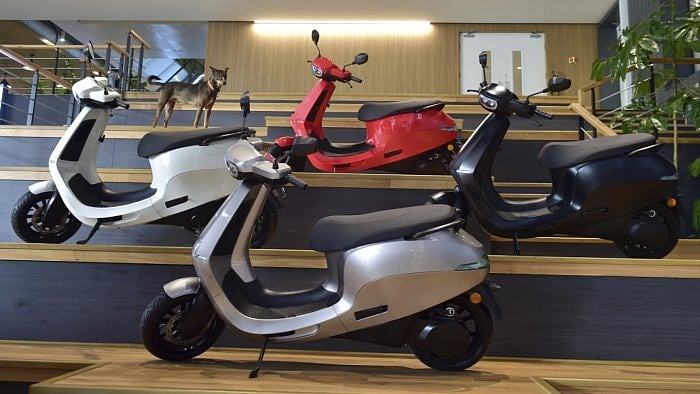 Ola Electric scooters. Credit: PTI Photo