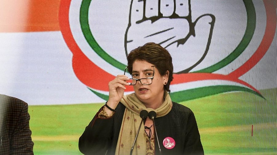 Priyanka Gandhi. Credit: PTI photo
