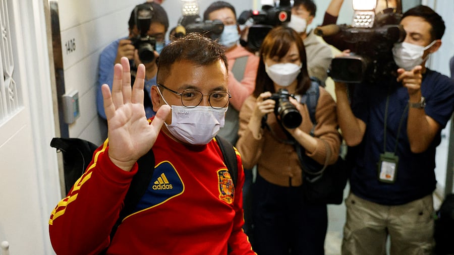Stand News thanked its readers, saying it was established as a non-profit in December 2014 to "take a stand in Hong Kong". Credit: Reuters Photo