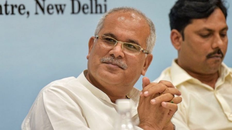 Chhattisgarh Chief Minister Bhupesh Baghel. Credit: PTI Photo 