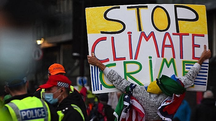 The world needs a catalytic shift toward climate action with a cut in greenhouse gas emissions, ending fossil fuel subsidies and new fossil fuel projects and cutting methane. Credit: AFP Photo