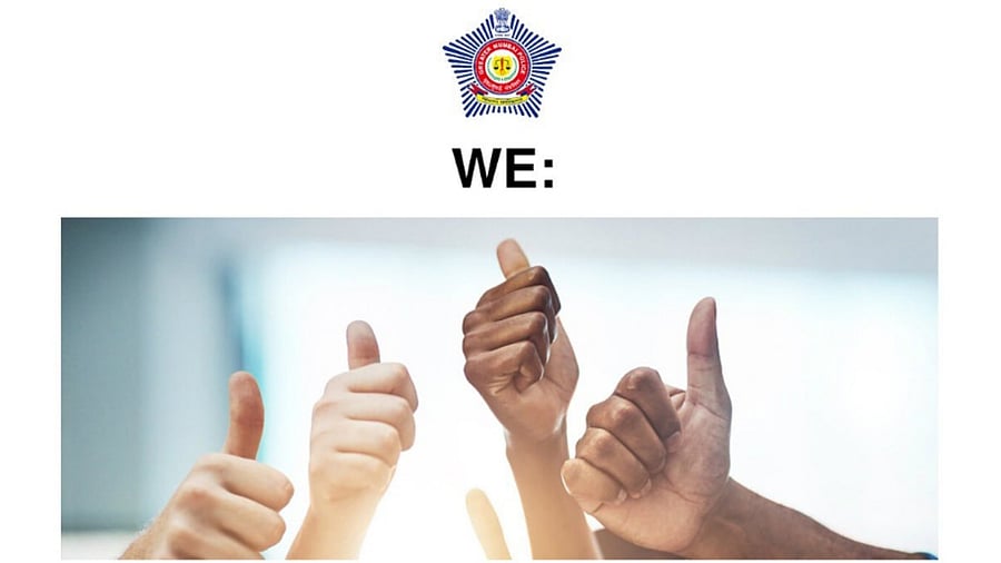 The order to this effect was issued on Wednesday under section 144 of the Code of Criminal Procedure (CrPC). Credit: Twitter/@MumbaiPolice