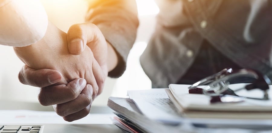 Deal advisers expect a flurry of large mergers in 2022. Credit: Getty Images