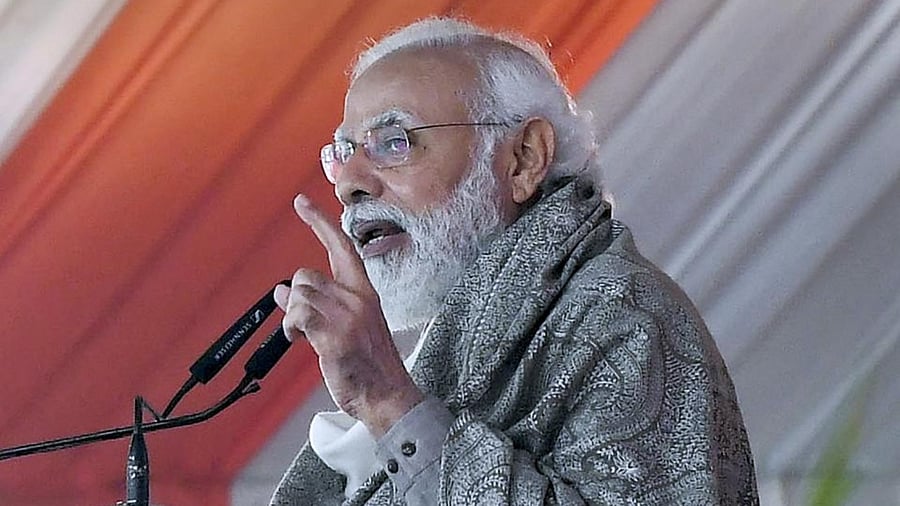 Prime Minister Narendra Modi file photo. Credit: PTI Photo
