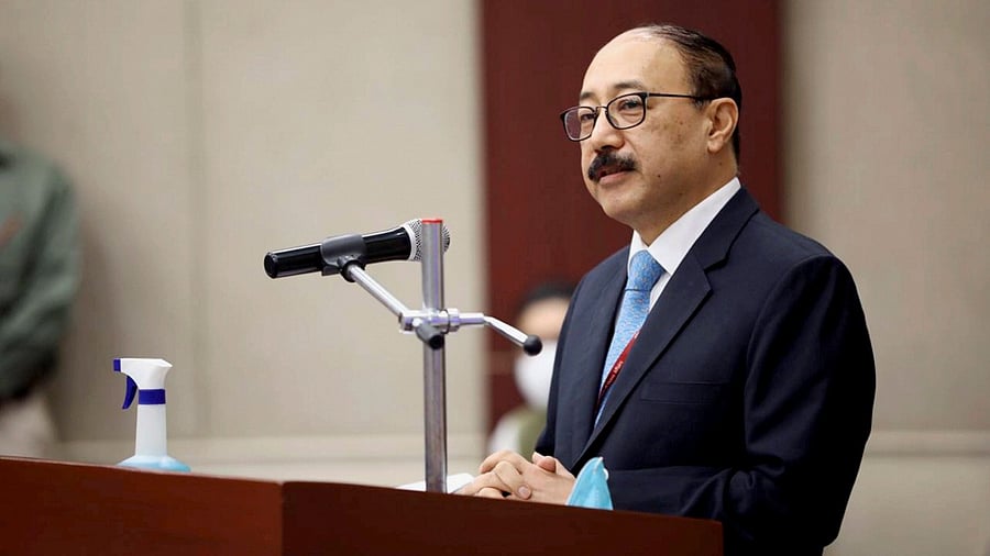 Foreign Secretary Harsh Vardhan Shringla. Credit: PTI File Photo