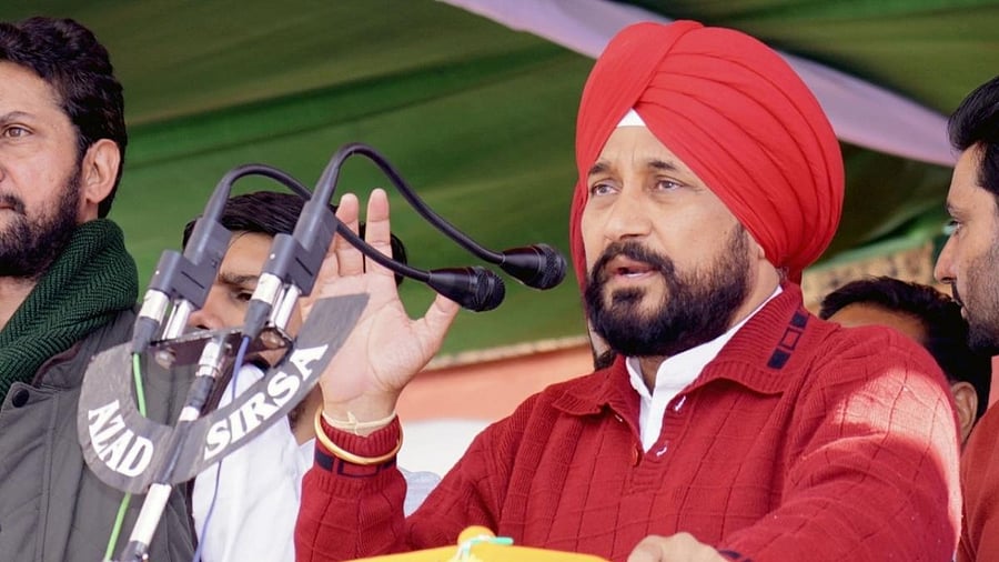 Punjab Chief Minister Charanjit Singh Channi. Credit: PTI Photo