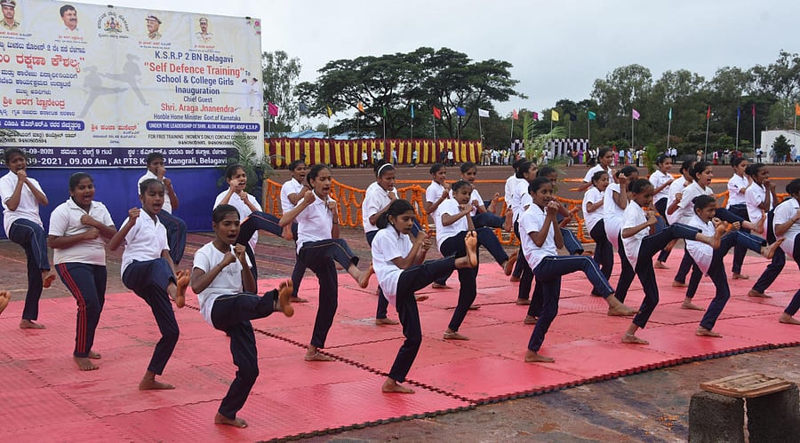 The SSK has issued a circular directing all government schools and pre-university colleges to commence self-defence classes. Credit: DH File Photo