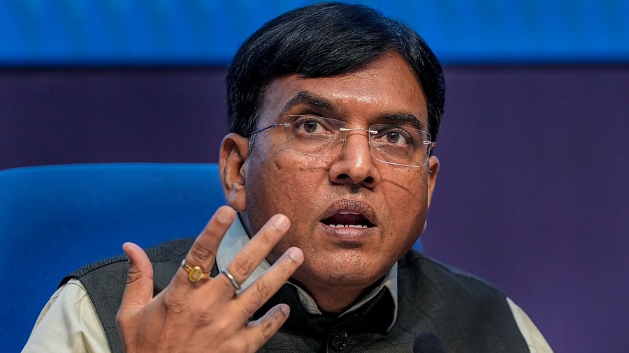 Union Minister of Health and Family Welfare, Mansukh Mandaviya. Credit: PTI File Photo