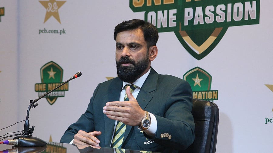 Former Pakistan captain Mohammad Hafeez. Credit: AFP Photo