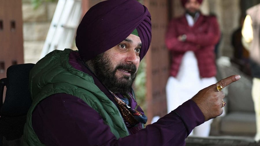 Punjab Congress President Navjot Singh Sidhu. Credit: AFP Photo