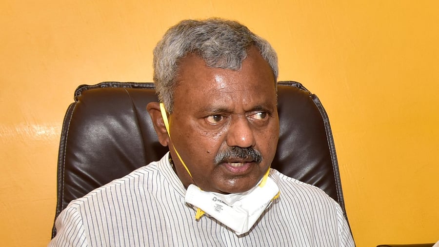 Mysuru in-charge minister S T Somashekar. Credit: DH File Photo