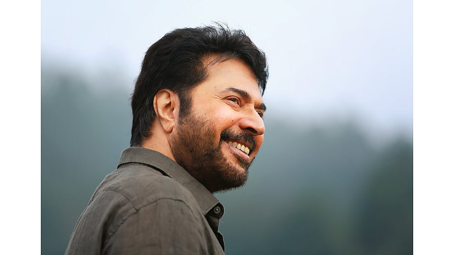 Mammootty in a still from 'Peranbu'. Credit: Facebook/Mammootty