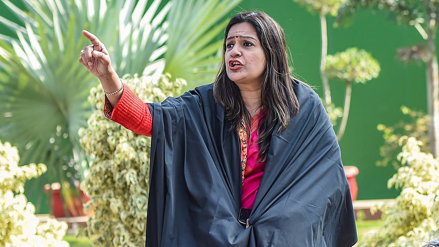 Shiv Sena MP Priyanka Chaturvedi. Credit: PTI File Photo