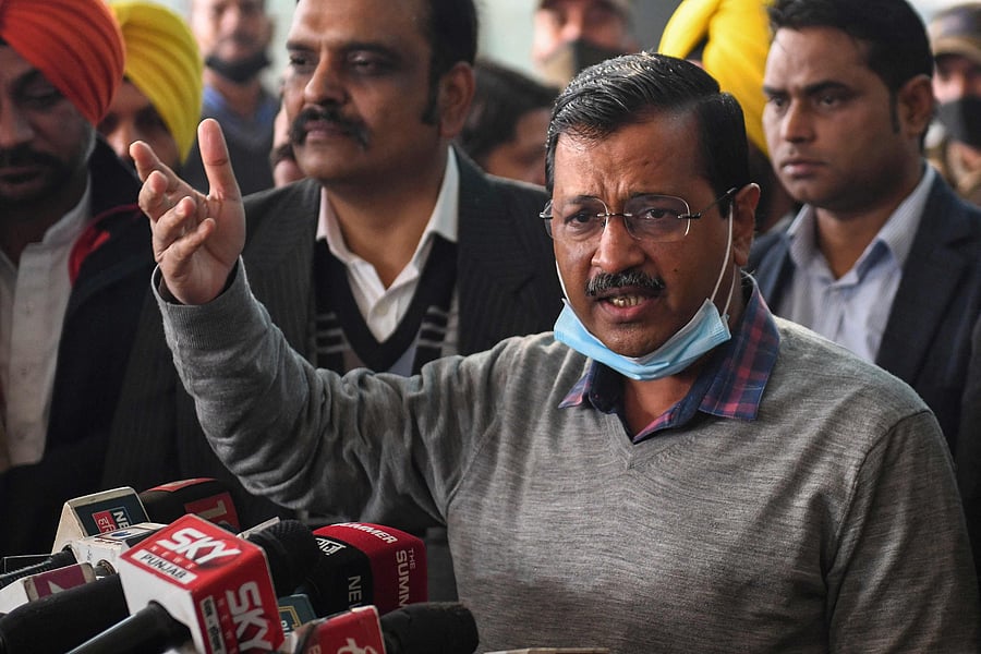 Delhi CM Arvind Kejriwal. Credit: AFP File Photo